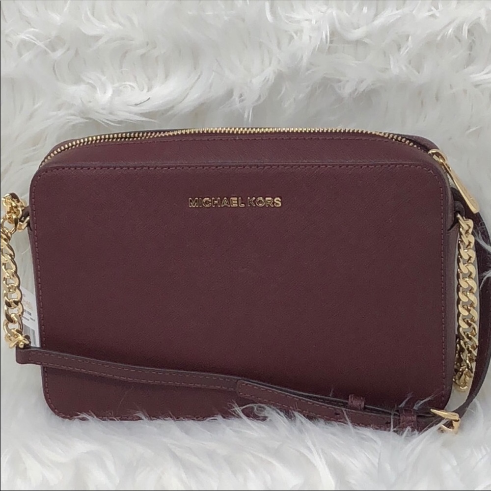 Nwt Michael Kors Jet Set item messenger crossbody - Picture 7 of 8